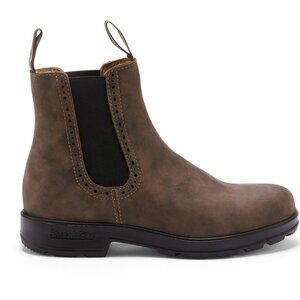 Blundstone Rustic Brown Suede High Top Boots Size 9